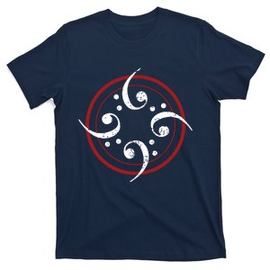 Bass Clef Bass Guitar Player Bassist T-Shirt