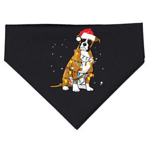 Boxer Christmas Boxer Dog Christmas Gift USA-Made Doggie Bandana