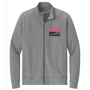 Baddies Caribbean Baddie Baddie Shot O Clock Stretch Full-Zip Cadet Jacket