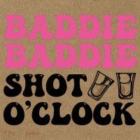 Baddies Caribbean Baddie Baddie Shot O Clock Cotton Canvas Backpack
