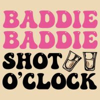 Baddies Caribbean Baddie Baddie Shot O Clock Zip Tote Bag