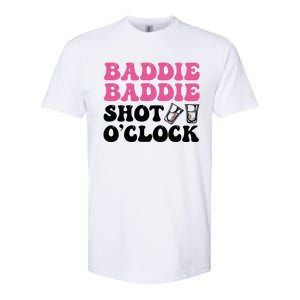 Baddies Caribbean Baddie Baddie Shot O Clock Softstyle CVC T-Shirt