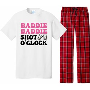 Baddies Caribbean Baddie Baddie Shot O Clock Pajama Set