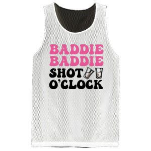 Baddies Caribbean Baddie Baddie Shot O Clock Mesh Reversible Basketball Jersey Tank