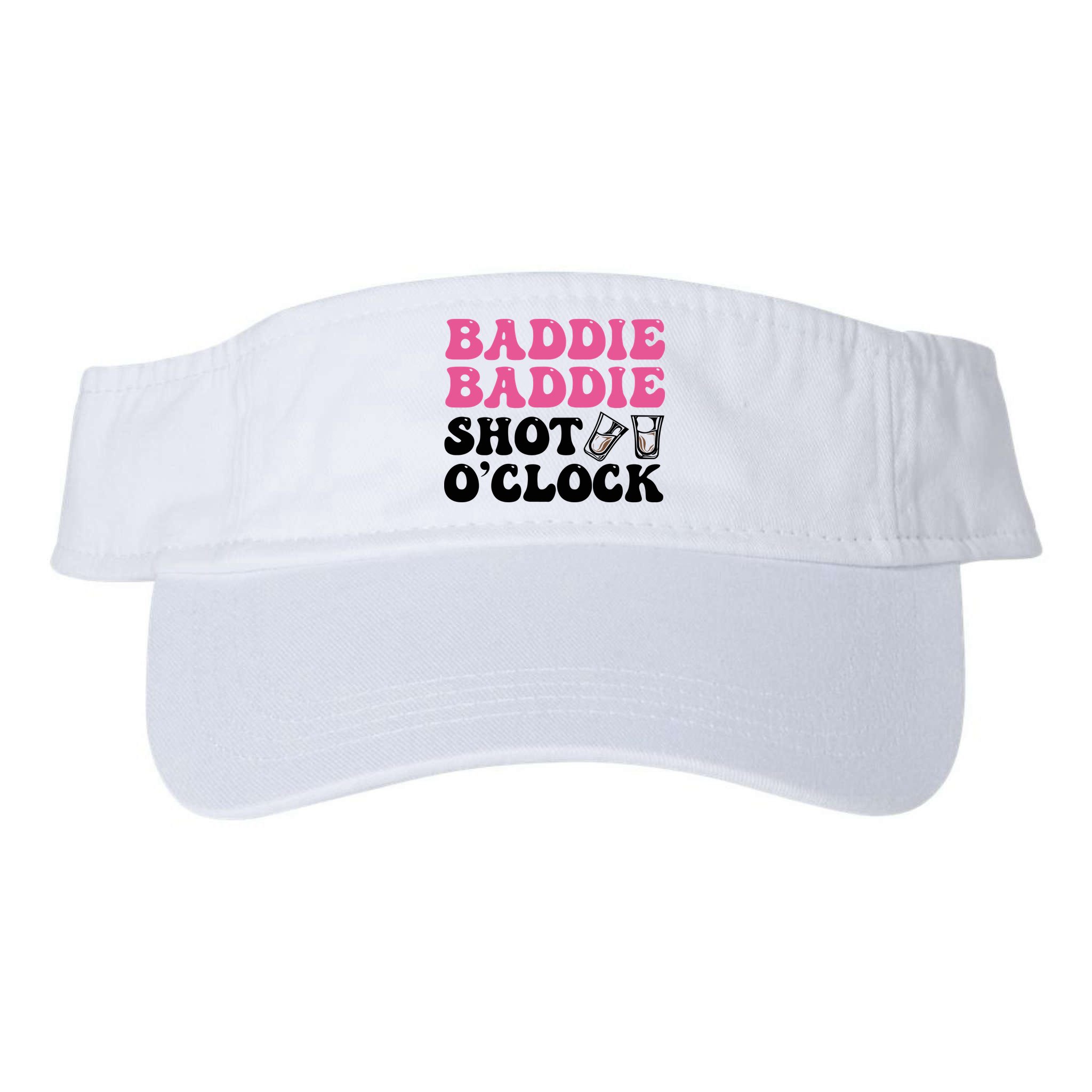 Baddies Caribbean Baddie Baddie Shot O Clock Visor