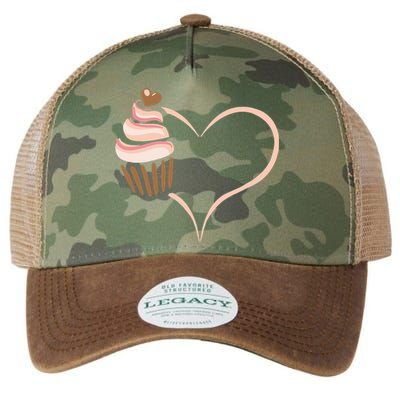 Baking Cupcake Cute Bakery Muffin Baking Cooking Legacy Tie Dye Trucker Hat