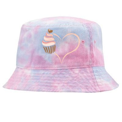 Baking Cupcake Cute Bakery Muffin Baking Cooking Tie-Dyed Bucket Hat