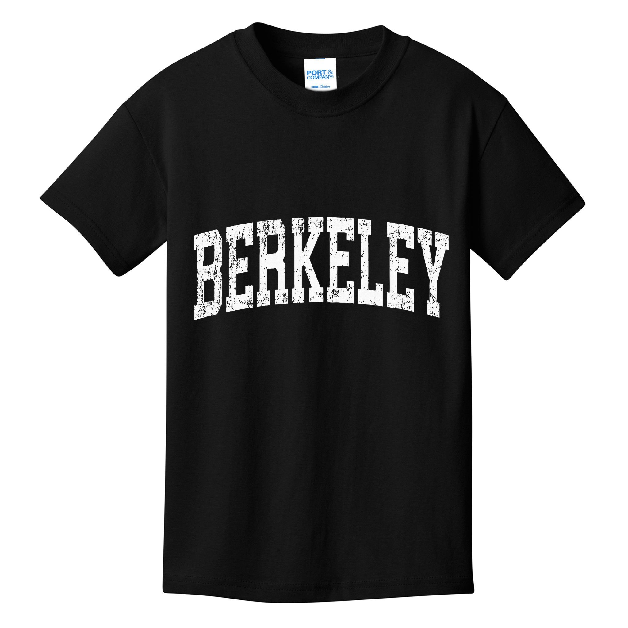 Berkeley California Ca Vintage Athletic Sports Design Kids T-Shirt