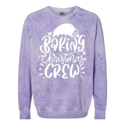 Baking Christmas Crew Holiday Colorblast Crewneck Sweatshirt