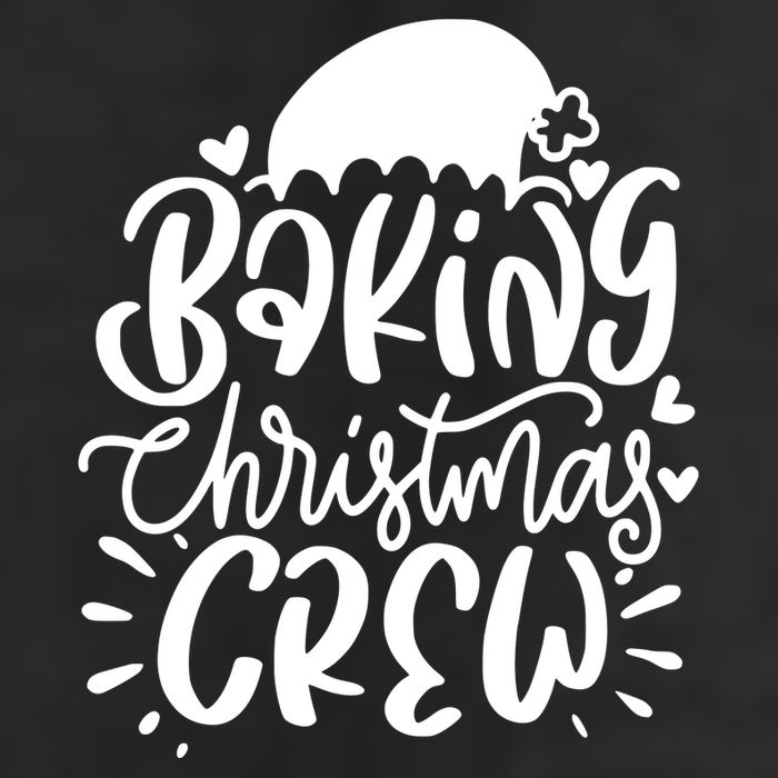 Baking Christmas Crew Holiday 7 Panel Mesh Trucker Snapback Hat