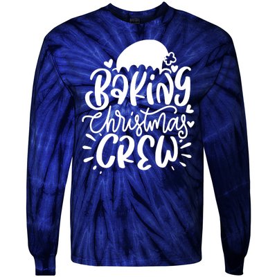 Baking Christmas Crew Holiday Tie-Dye Long Sleeve Shirt