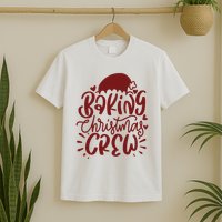 Baking Christmas Crew Holiday T-Shirt