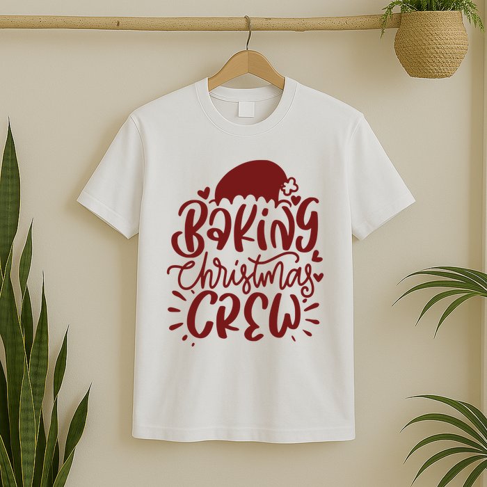Baking Christmas Crew Holiday T-Shirt