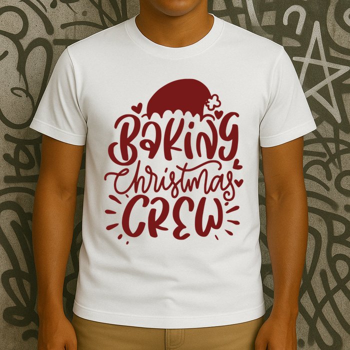 Baking Christmas Crew Holiday T-Shirt