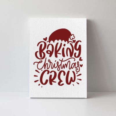 Baking Christmas Crew Holiday Canvas