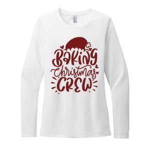 Baking Christmas Crew Holiday Womens CVC Long Sleeve Shirt