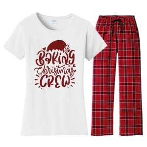 Baking Christmas Crew Holiday Women's Flannel Pajama Set