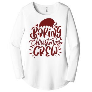 Baking Christmas Crew Holiday Women's Perfect Tri Tunic Long Sleeve Shirt