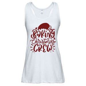 Baking Christmas Crew Holiday Ladies Essential Flowy Tank