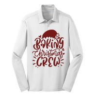 Baking Christmas Crew Holiday Silk Touch Performance Long Sleeve Polo