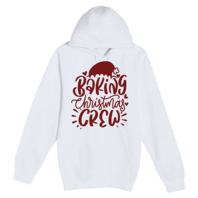 Baking Christmas Crew Holiday Premium Pullover Hoodie