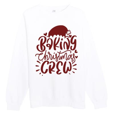 Baking Christmas Crew Holiday Premium Crewneck Sweatshirt