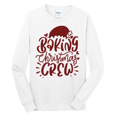 Baking Christmas Crew Holiday Tall Long Sleeve T-Shirt