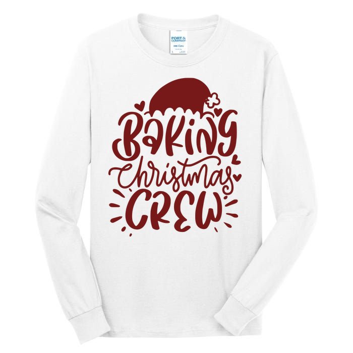 Baking Christmas Crew Holiday Tall Long Sleeve T-Shirt