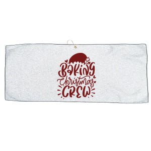 Baking Christmas Crew Holiday Large Microfiber Waffle Golf Towel