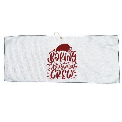 Baking Christmas Crew Holiday Large Microfiber Waffle Golf Towel