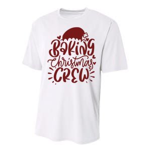 Baking Christmas Crew Holiday Performance Sprint T-Shirt