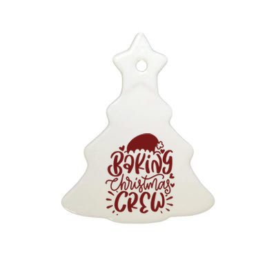 Baking Christmas Crew Holiday Ceramic Tree Ornament