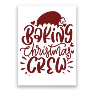 Baking Christmas Crew Holiday Poster