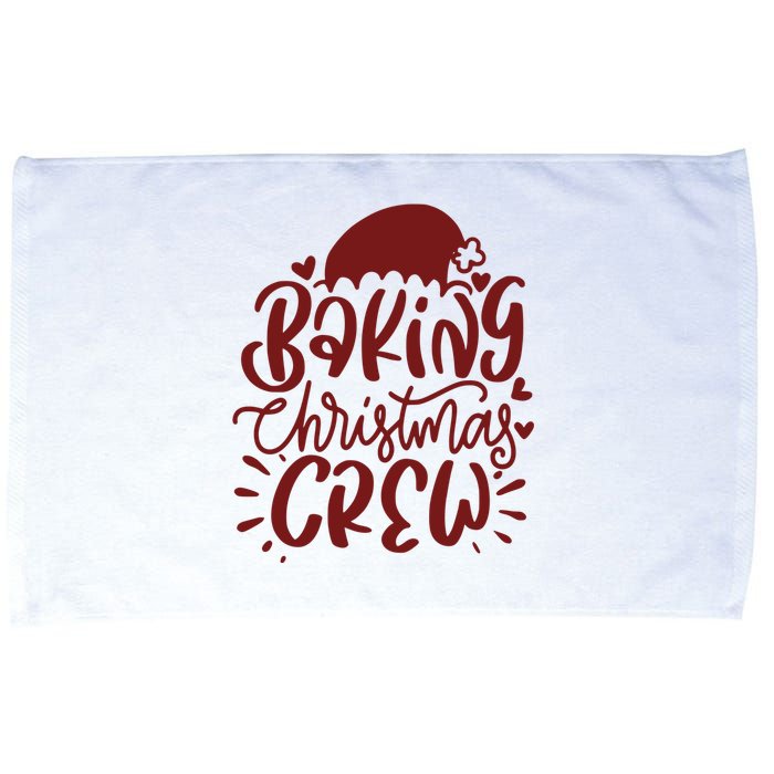 Baking Christmas Crew Holiday Microfiber Hand Towel