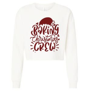 Baking Christmas Crew Holiday Cropped Pullover Crew