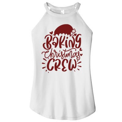 Baking Christmas Crew Holiday Women’s Perfect Tri Rocker Tank