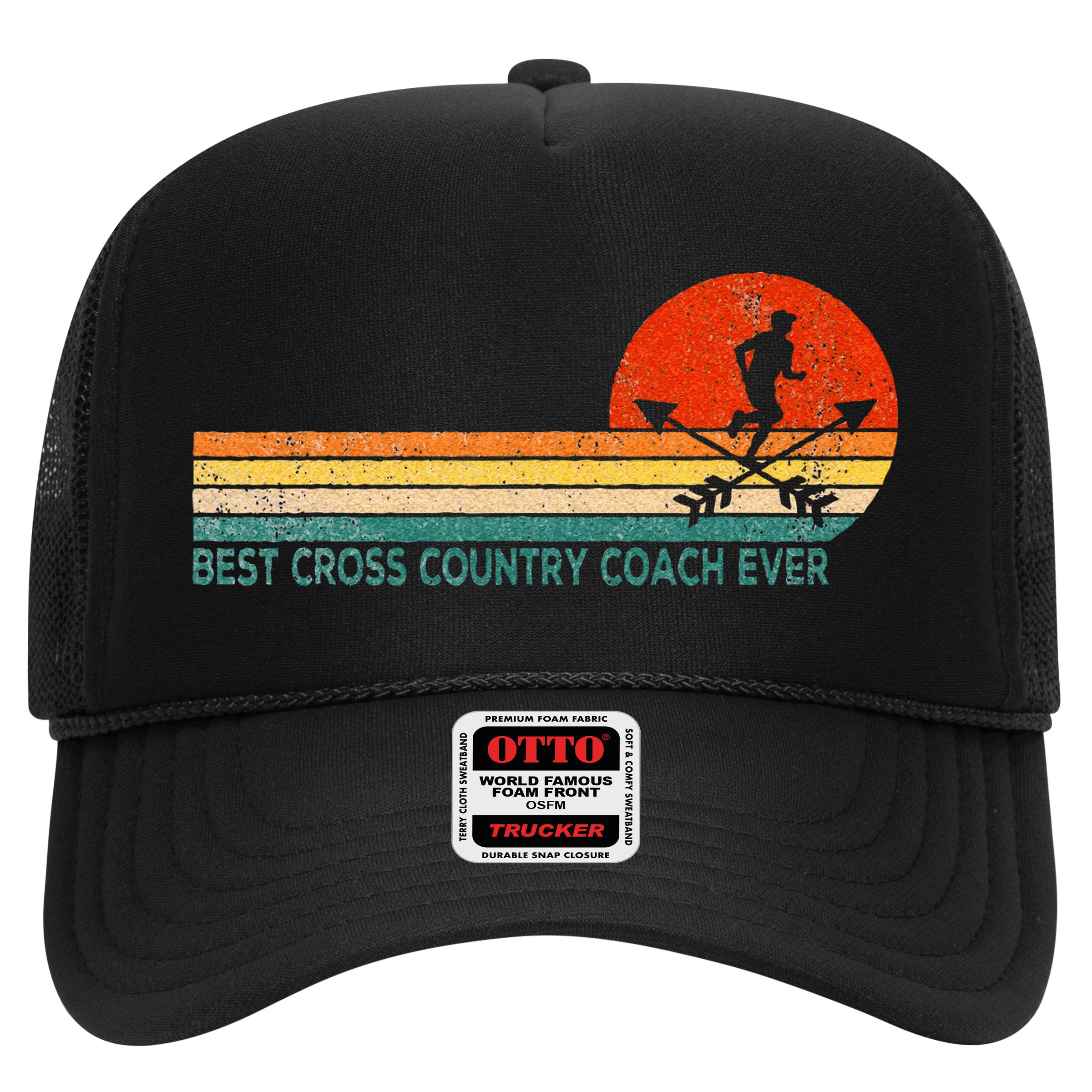 Best Cross Country Coach Cross Country Running Coach Retro Hat