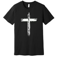 Believe Christian Cross Jesus Christ Christians Premium T-Shirt