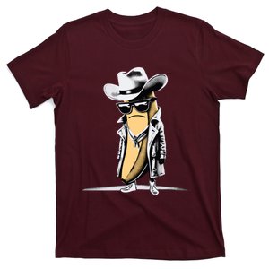 Banana Cowboy Cowgirl Country Western Novelty Funny Banana T-Shirt