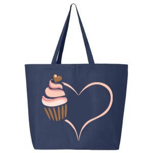 Baking Cupcake Cute Bakery Muffin Baking Cooking 25L Jumbo Tote