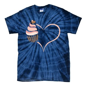 Baking Cupcake Cute Bakery Muffin Baking Cooking Tie-Dye T-Shirt