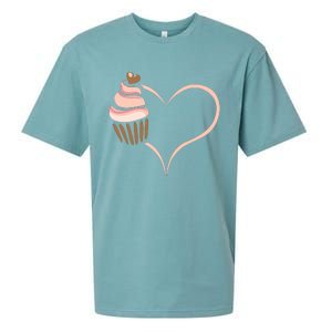 Baking Cupcake Cute Bakery Muffin Baking Cooking Sueded Cloud Jersey T-Shirt