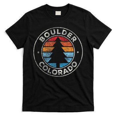 Boulder Colorado Co Vintage Retro 70s T-Shirt