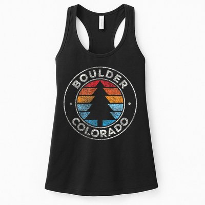 Boulder Colorado Co Vintage Retro 70s Womens Tank Top