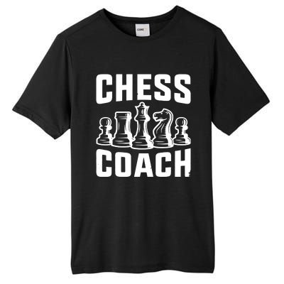 Best Chess Coach Ever Funny Chess Lover Tall Fusion ChromaSoft Performance T-Shirt