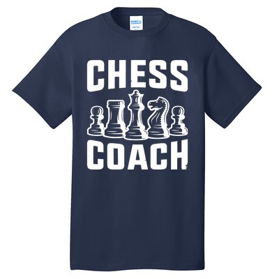 Best Chess Coach Ever Funny Chess Lover Tall T-Shirt