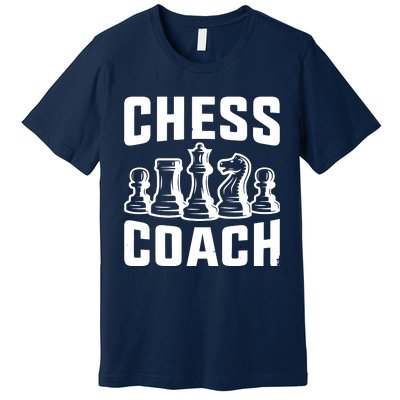 Best Chess Coach Ever Funny Chess Lover Premium T-Shirt