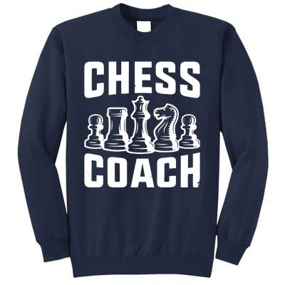 Best Chess Coach Ever Funny Chess Lover Tall Sweatshirt