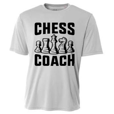 Best Chess Coach Ever Funny Chess Lover Cooling Performance Crew T-Shirt