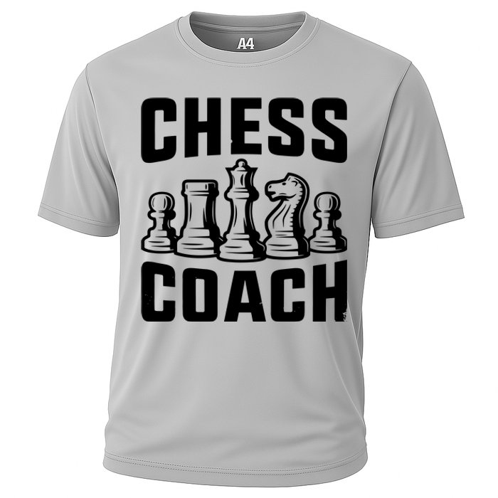 Best Chess Coach Ever Funny Chess Lover Cooling Performance Crew T-Shirt